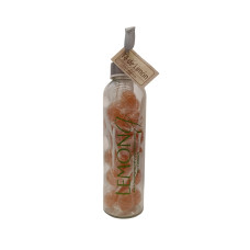 CONFITERIA BOTELLA DE VIDRIO CON LOGOTIPO 500 ML BOMBON TÉ DE LIMÓN MEDIA LIBRA